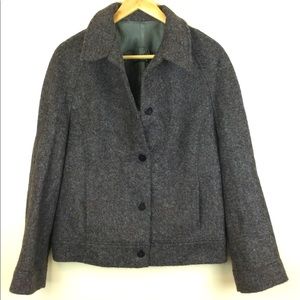 NWT Ann Freedberg Women’s Jacket Natural Fiber Alpaca Wool Mohair Deadstock